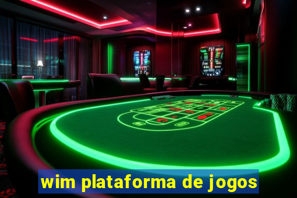 wim plataforma de jogos